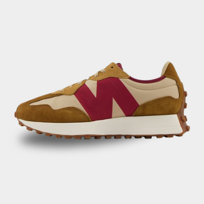 NB327 Tan Burgundy
